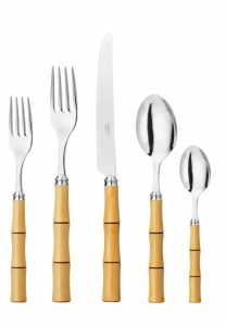 Capdeco Byblos Clear Wood Capdeco Byblos Clear Wood 5 Piece Place Setting