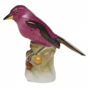 Herend Cardinal Natural Coloration