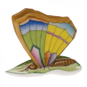 Herend Butterfly Menu Holder