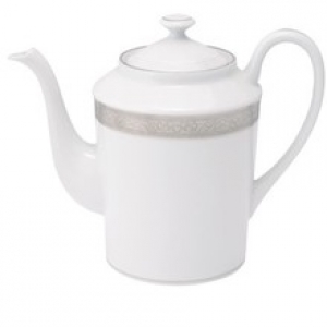 Philippe Deshoulieres Trianon Platinum Round Coffee Pot