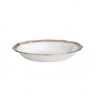 Royal Crown Derby Carlton Gold Oatmeal Cereal Bowl