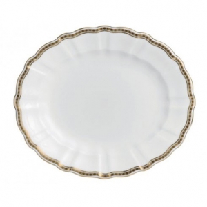 Royal Crown Derby Carlton Gold Large Platter - 15"