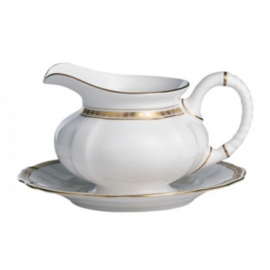 Royal Crown Derby Carlton Gold Sauce Boat Stand