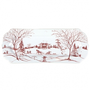 Juliska Country Estate Ruby Winter Frolic Hostess Tray