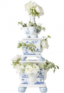 Juliska Country Estate Delft Blue Tulipiere Tower Set/3