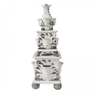 Juliska Country Estate Flint Tulipiere Tower 3 Piece Set