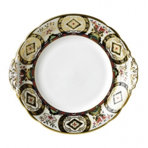 Royal Crown Derby Chelsea Garden Cake Plate - 9"
