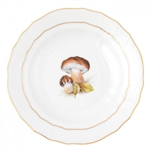Herend Mushroom Luncheon Plate - Motif 03