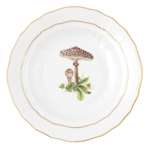 Herend Mushroom Luncheon Plate - Motif 05