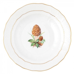Herend Mushroom Luncheon Plate - Motif 10
