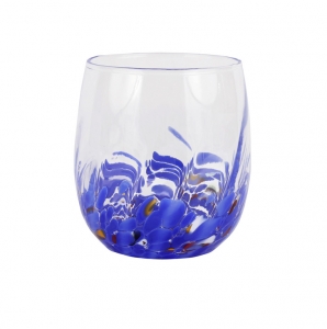 Vietri Chiara Blue Short Tumbler