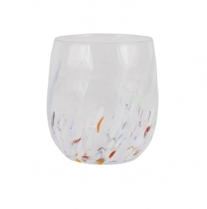 Vietri Chiara White Short Tumbler