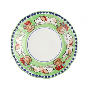 Vietri Campagna Cane Salad Plate