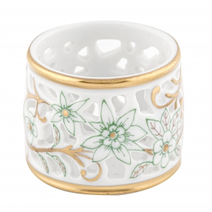 Herend Pierced Napkin Ring - Green
