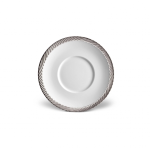 L'Objet Corde Platinum Saucer