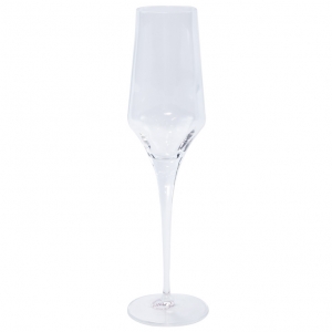 Vietri Contessa Clear Champagne Glass