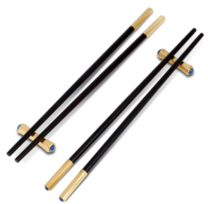 L'Objet Zen Chopsticks + Rests - 2 Sets