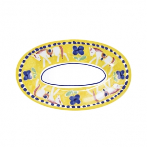 Vietri Campagna Cavallo Small Oval Tray