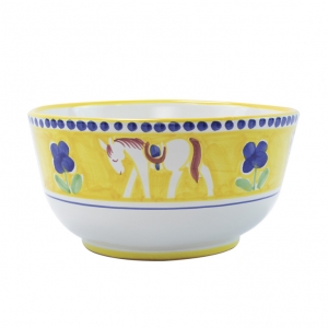 Vietri Campagna Cavallo Deep Serving Bowl