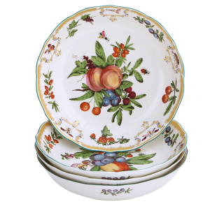 Mottahedeh Duke of Gloucester Cereal Bowl - 7.5"  / Set of 4