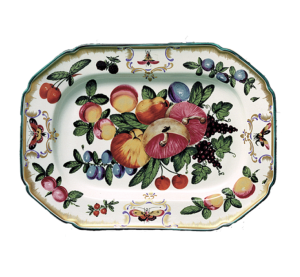 Mottahedeh Duke of Gloucester Octagonal Platter - 15"