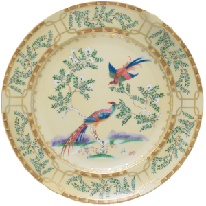 Mottahedeh Ch'ing Garden Dinner Plate - 10"