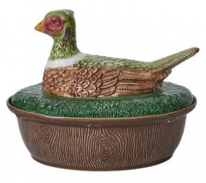 Juliska Forest Walk Pheasant Baker with Lid