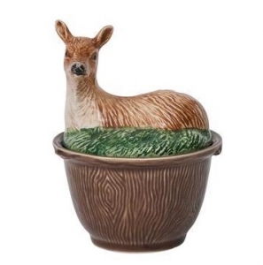 Juliska Forest Walk Deer Bowl with Lid