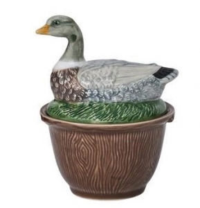 Juliska Forest Walk Duck Bowl with Lid