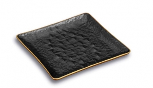 L'Objet Crocodile Square Tray