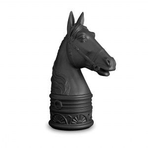 L'Objet Horse Black Bookend