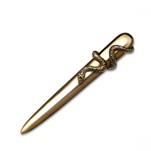 L'Objet Gold Snake Letter Opener