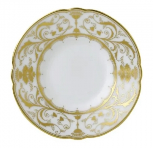 Royal Crown Derby Darley Abbey White Coffee Saucer