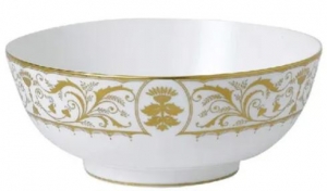 Royal Crown Derby Darley Abbey White Salad Bowl