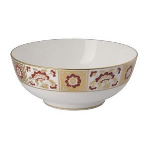 Royal Crown Derby Derby Panel Red Salad Bowl