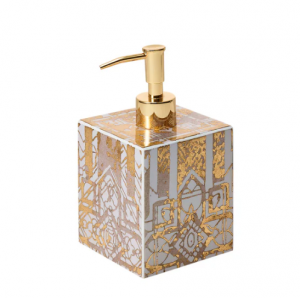 Kim Seybert Distressed Soap Dispenser