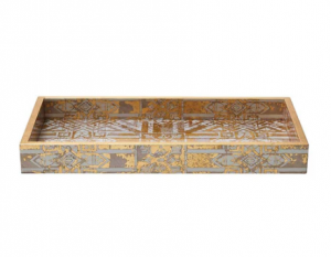 Kim Seybert Distressed Tray - 14.5 x 7.5