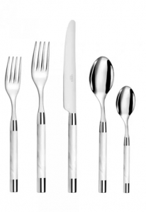 Capdeco Diana White Capdeco Diana White 5 Piece Place Setting