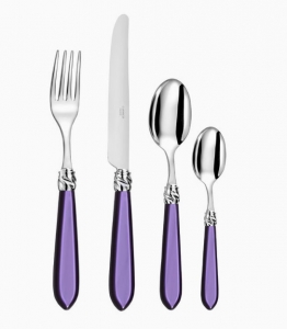 Capdeco Diana Amethyst Capdeco Diana Amethyst 5 Piece Place Setting