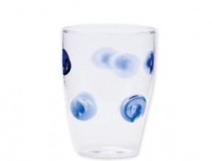 Vietri Drop Blue Tall Tumbler