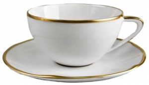 Anna Weatherley Simply Elegant Gold Tea Saucer*