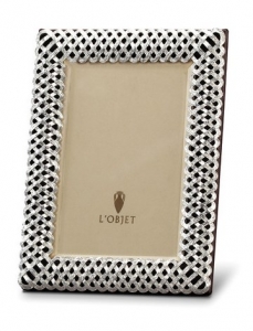 L'Objet Braid Frames Platinum - 8 x 10"