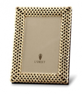 L'Objet Braid Frames Gold - 8 x 10"