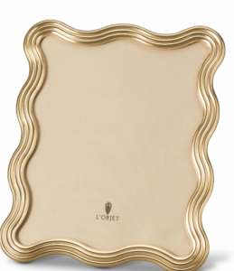 L'Objet Ripple Gold Frame 8X10