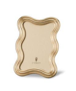 L'Objet Ripple Gold Frame 4X6