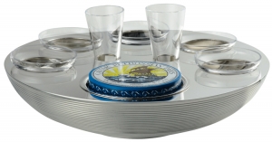 Ercuis Transat Caviar-Vodka Set /2 person