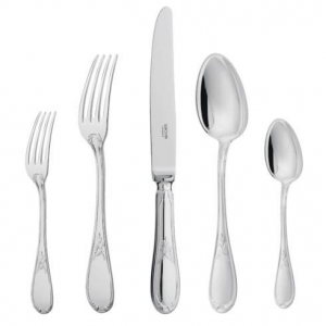 ERcuis Lauriers Silverplate 5 Piece Setting*