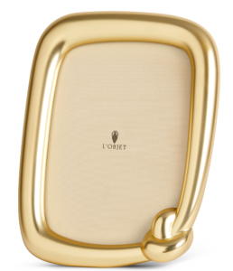 L'Objet Jessica McCormack Knot Frame / Gold - 5"X 7"