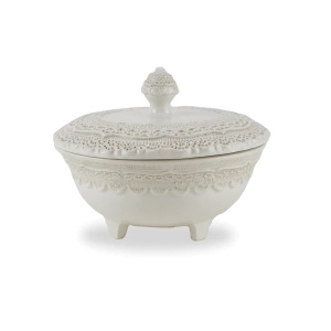 Arte Italica Finezza Cream Petite Covered Dish