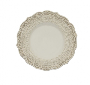 Arte Italica Finezza Cream Bread/Canape Plate